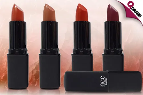 From QR61, Doll Up with Pretty Nee Lipsticks - Choose from Three Types in 11 Gorgeous Shades! (Up to QR380 Value)